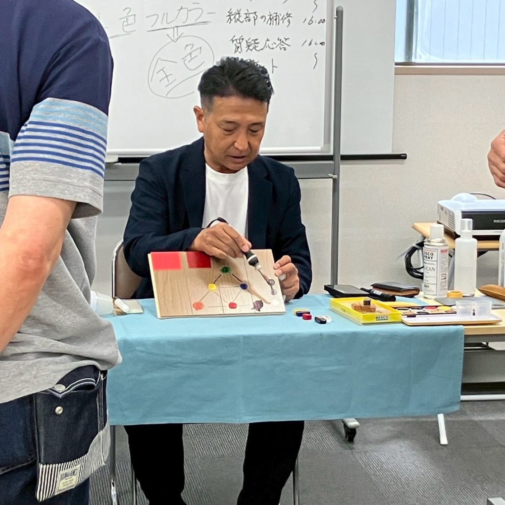 講師活動！ウッドリペアマイスター1級認定講座